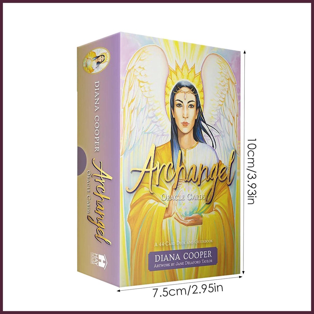 Bộ Bài Tarot In Chữ Tiếng Anh Archangel Oracle