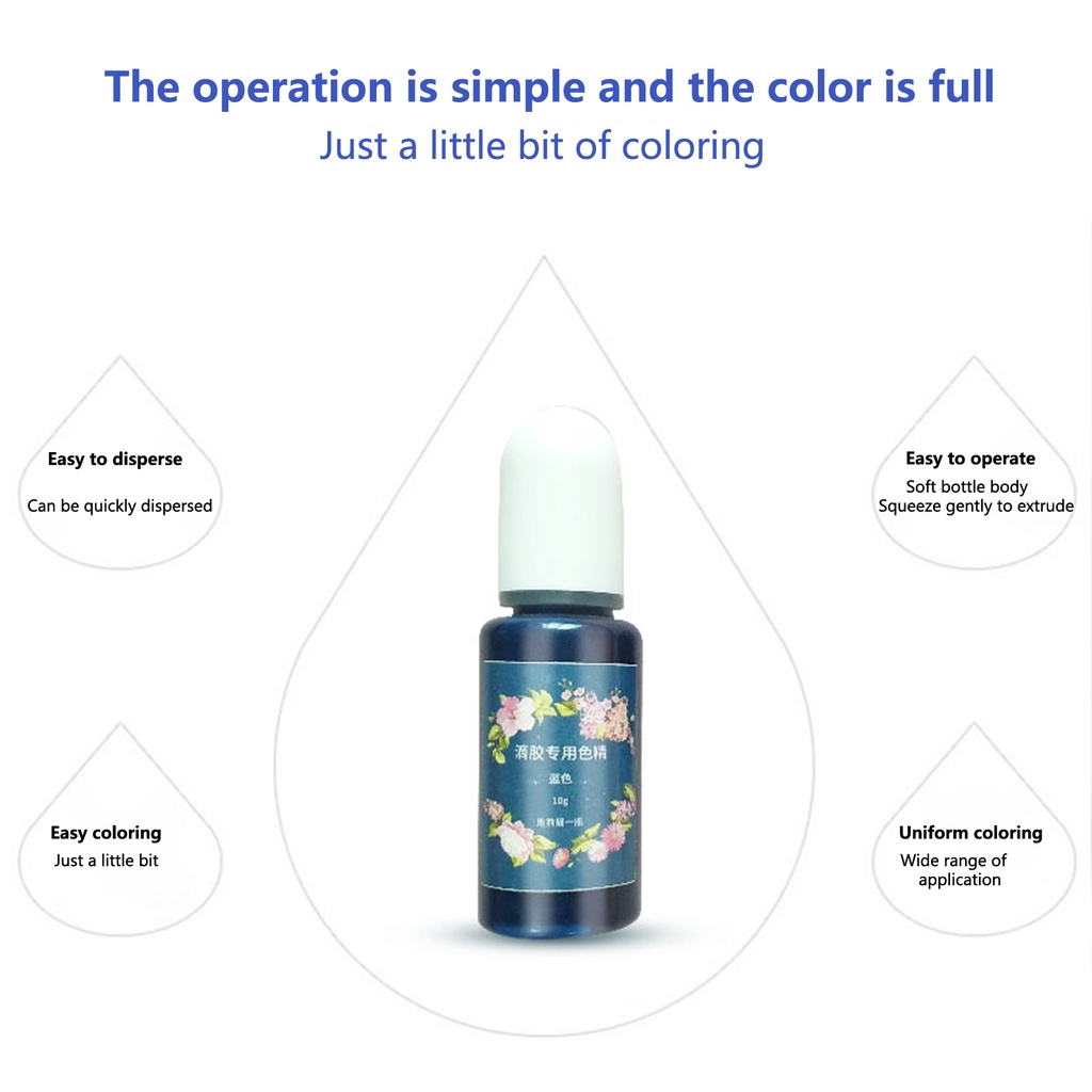 Màu Vẽ Epoxy Resin Epoxy 10ml Có Thể Thay Đổi Màu Sắc Dùng Trong Gia Đình