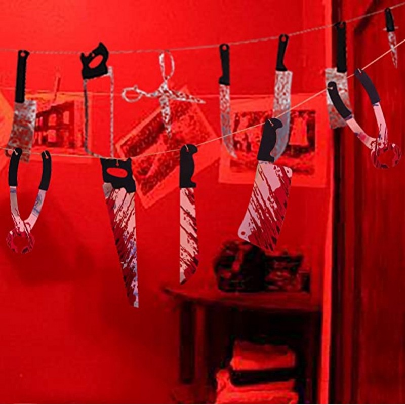 1 Set Băng Rôn Treo Trang Trí Tiệc Halloween