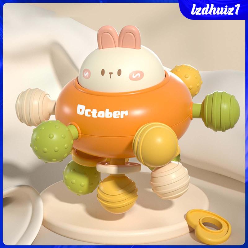 Đồ Chơi Bóng Nắm Bóp Cầm Tay Cảm Biến Montessori Giúp Bé Phát Triển Sớm