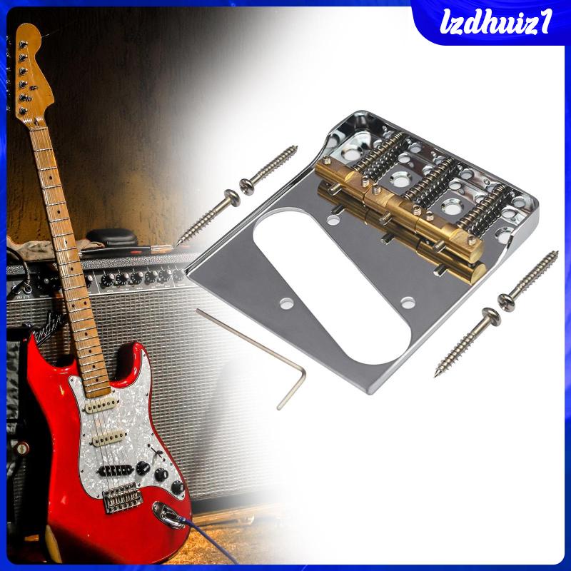 Cầu Đàn Guitar 3 Yên Mạ Chrome Kèm Cờ Lê Vặn