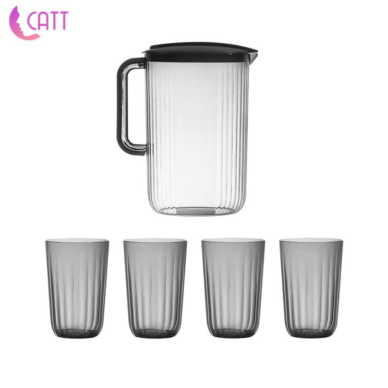 Bình Đựng Nước 4 Ngăn Dung Tích Lớn 2000ml Có Nắp Đậy Tiện Dụng