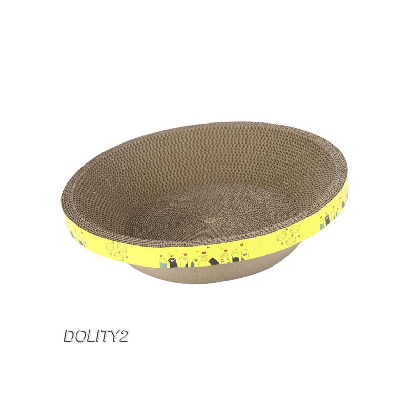 Giường Ngủ Mài Móng Cho Mèo Hình Tô Tròn