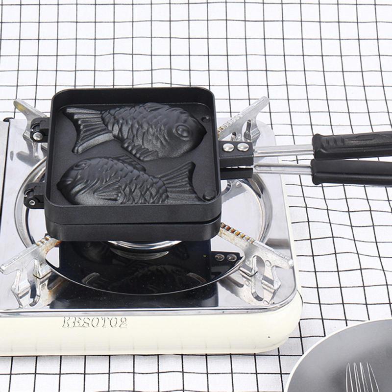 Khuôn Làm Bánh Waffle Bằng Nhôm Chịu Nhiệt Độ Cao Phong Cách Nhật Bản