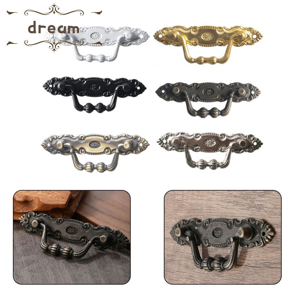 【DREAMLIFE】Alloy Handle European Furniture With Screws 105*35mm Antique Classical