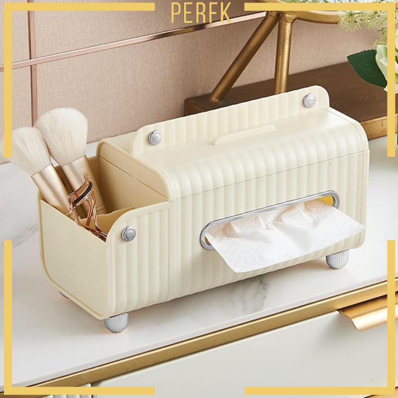 Hộp Đựng Khăn Giấy Đa Năng Có Nắp Đậy Tiện Dụng