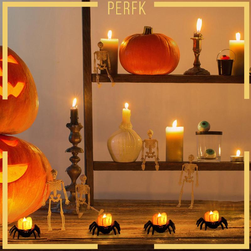 Đèn LED Hình Nến Không Lửa Trang Trí Halloween