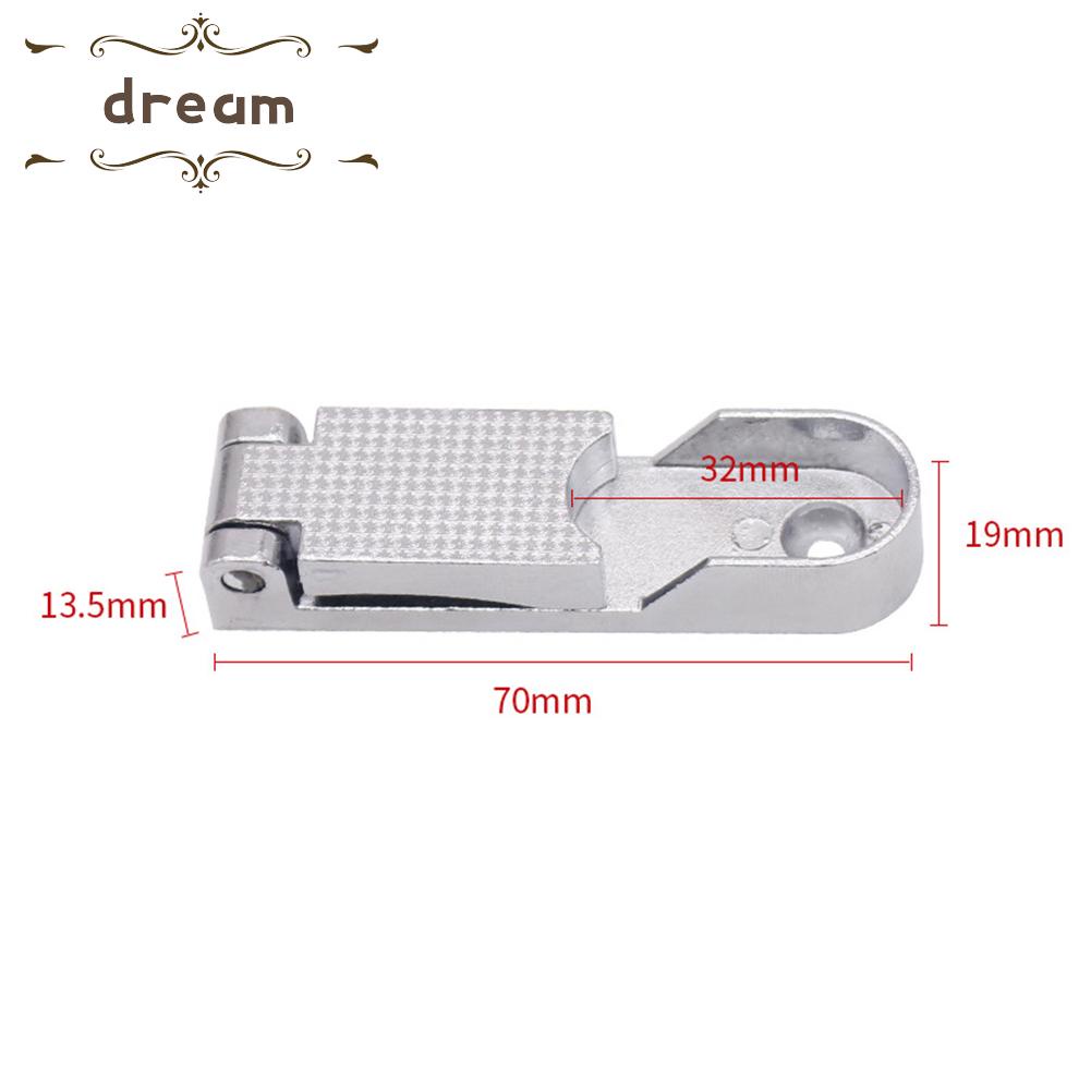 【DREAMLIFE】Holder 70mm*19mm*13.5mm Closet Hang Support Clothes Hanging Flange Flip Flop