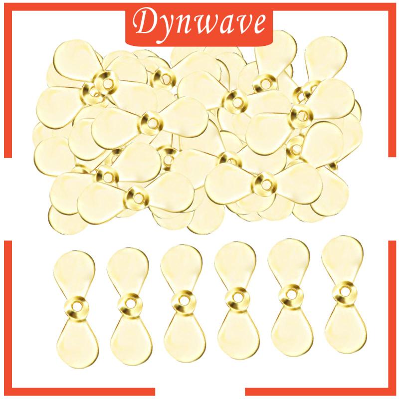 Set 50 Cánh Quạt Làm Mồi Câu Cá DIY Bằng Chất Liệu Bền Màu