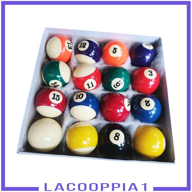 Set 16 Quả Bóng Bida Chuyên Nghiệp Bằng Nhựa Resin Phong Cách Mỹ