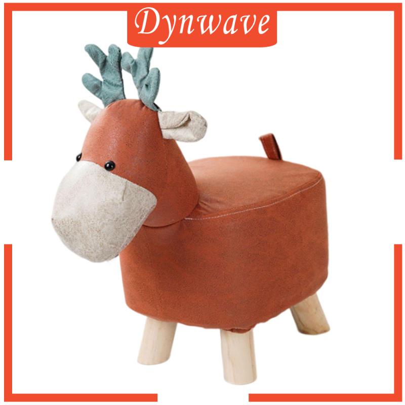 Ghế Đẩu Gác Chân Bằng Gỗ Đa Năng Hình Thú Hoạt Hình Cho Phòng Khách / Phòng Chơi / Phòng Khách