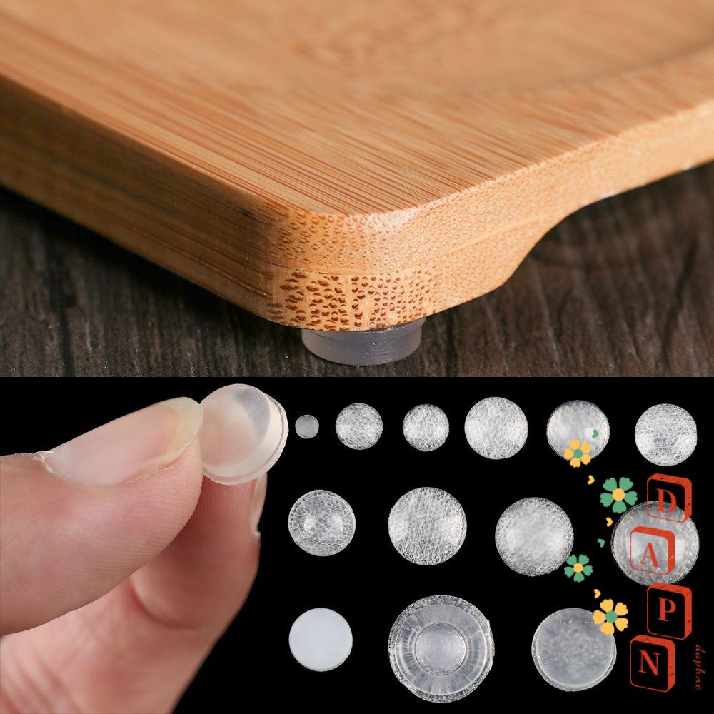 Set 50 / 64 / 100 Miếng Đệm Cao Su Silicon Trong Suốt Tự Dính Chống Va Chạm Đa Ứng Dụng