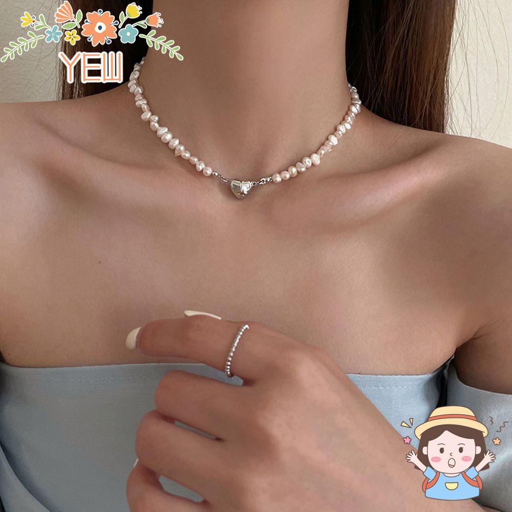 Vòng Cổ Choker Mặt Trái Tim Phong Cách Hàn Quốc Mới 2022 Dành Cho Bạn Nữ