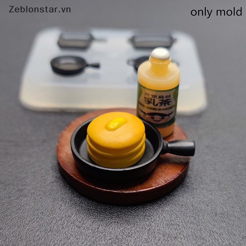 Khuôn Nướng Bánh Mini Bằng Silicone Dành Cho Nhà Búp Bê