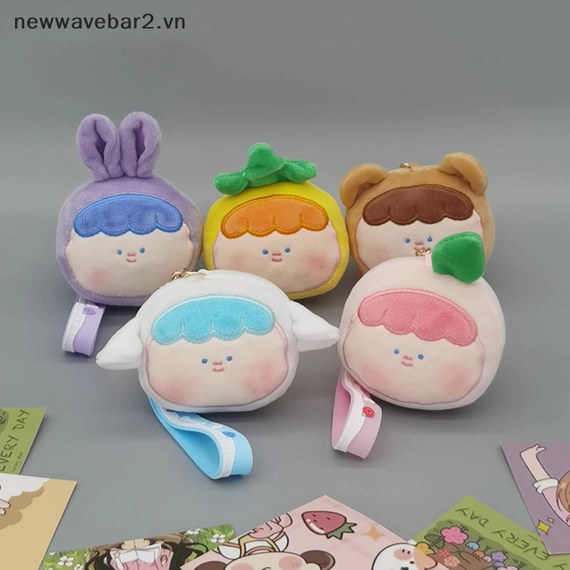 [Mới] Móc Khóa Búp Bê Hoạt Hình Nhồi Bông Mini Đáng Yêu Trang Trí Túi Xách