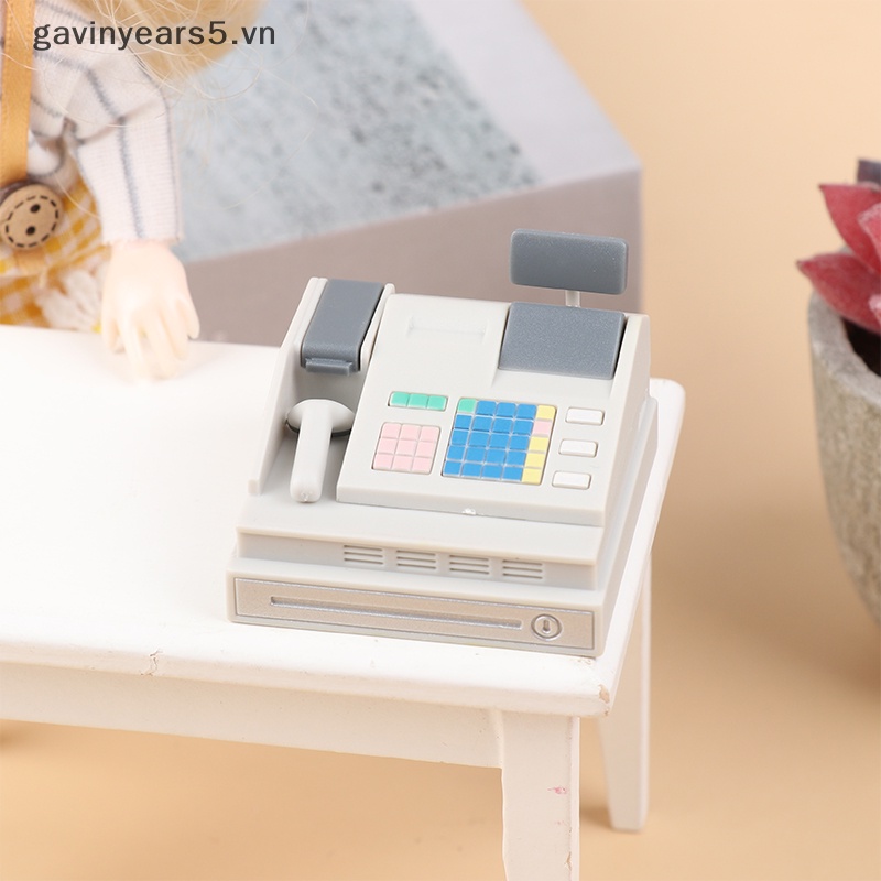 [Gavin] 1 Bộ Đồ Chơi Thẻ Máy Quét Trang Trí Phong Cảnh Nhà Búp Bê
