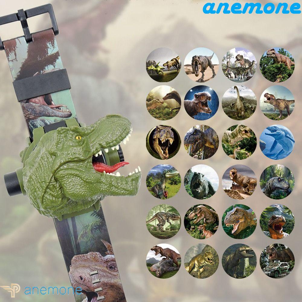 Đồng Hồ Đeo Tay Kỹ Thuật Số Hình Khủng Long Tyrannosaurus Rex Có Đèn LED Dành Cho Bé Trai Gái