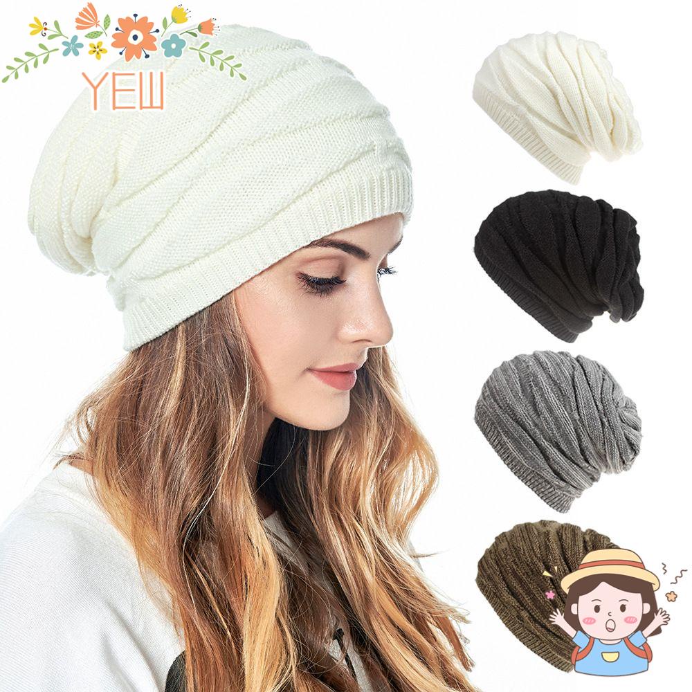 Mũ Beanie Mềm Mại Giữ Ấm Mùa Đông Cho Nam Nữ