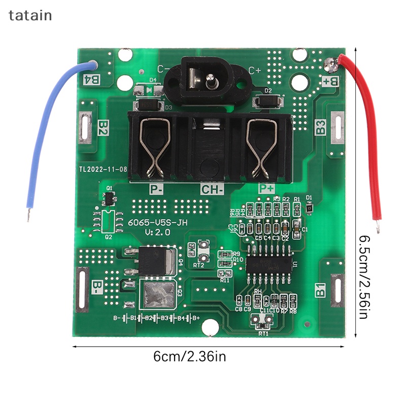 Bảng Mạch PCB 5s Bms 21V 20A 3.7v Li Bảo Vệ Máy Khoan Điện