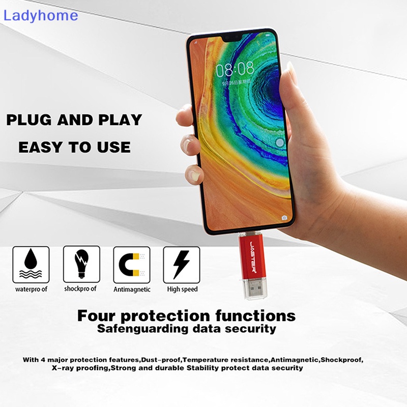 Ổ Đĩa USB 128GB 64GB Tốc Độ Cao OTG 64GB 128GB 2 Trong 1
