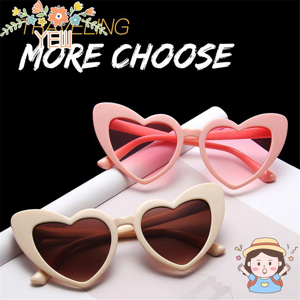 Kính Mát Hình Trái Tim Thời Trang Dành Cho Nữ