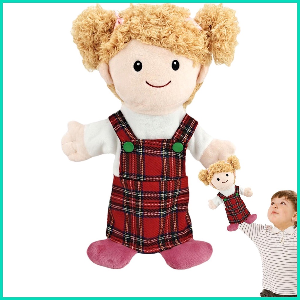 Đồ Chơi Con Rối Đeo Tay 11.8 Inch Bằng Vải Lông Thân Thiện Với Làn Da Khử Mùi Hôi Cho Gia Đình Hjvn