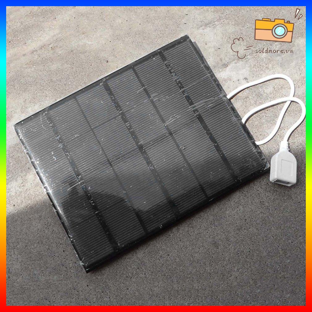 3.5W 6V USB Bảng Điều Khiển Năng Lượng Mặt Trời Power Bank Sạc Pin Ngoài Đi Du Lịch Ngoài Trời Bộ Sạc DIY Cho Điện Thoại Di Động Máy Tính Bảng