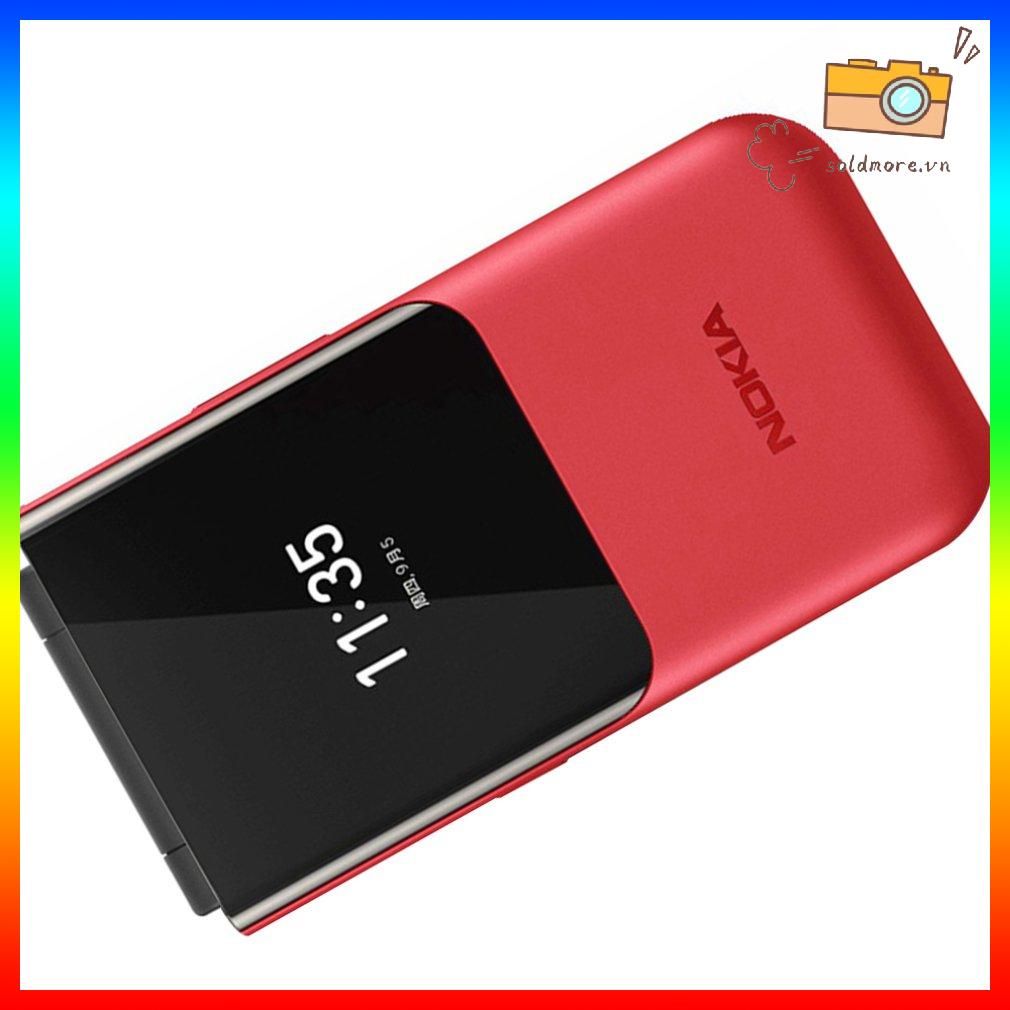 2720 GSM Thẻ Kép Lật Cổ Điển Điện Thoại Di Động Tay Điện Thoại Đầy Đủ Bàn Phím Người Cao Tuổi Điện Thoại Di Động Thời Gian Chờ Dài Điện Thoại Di Động