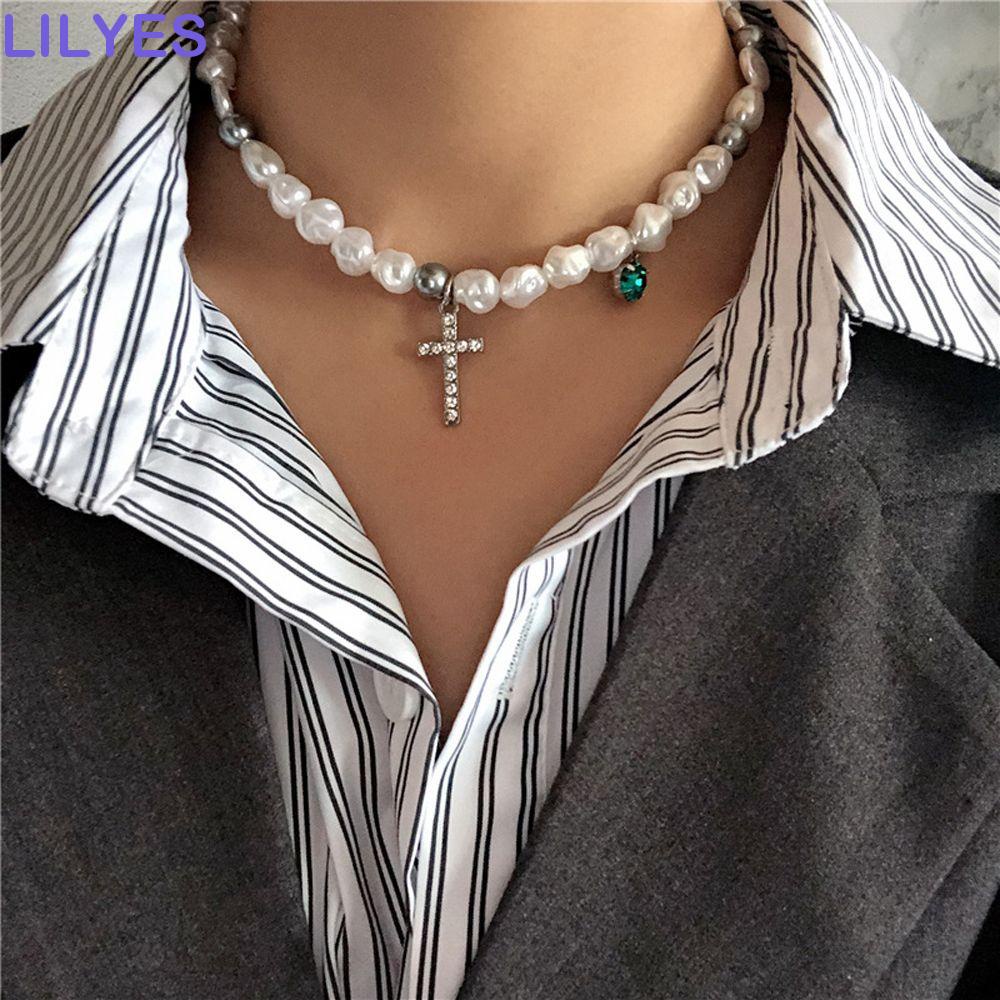 Vòng cổ MặT HìNh Hoa ĐíNh Kim Cương Giả ThờI Trang Cho Nam