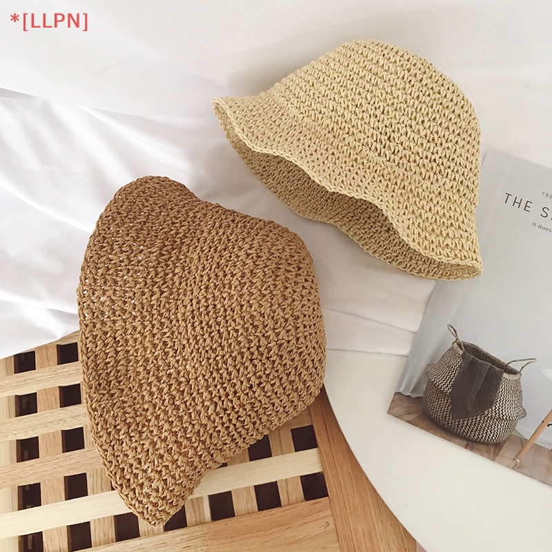 Nón Cối Phối Ren Thắt Nơ Thời Trang Đi Biển Mùa Hè Cho Bé Gái