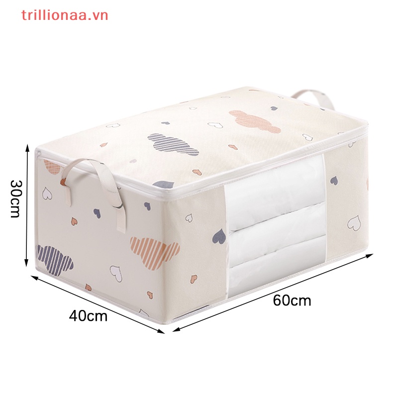 Túi Đựng Quần Áo Sức Chứa Lớn Bằng Vải Polyester Chống Bụi