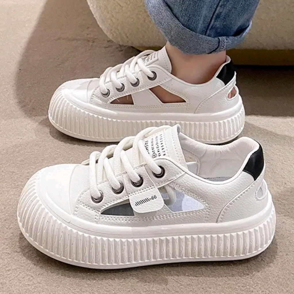 Giày Thể Thao Nữ Hở Gót Thời Trang Phong Cách GHG333