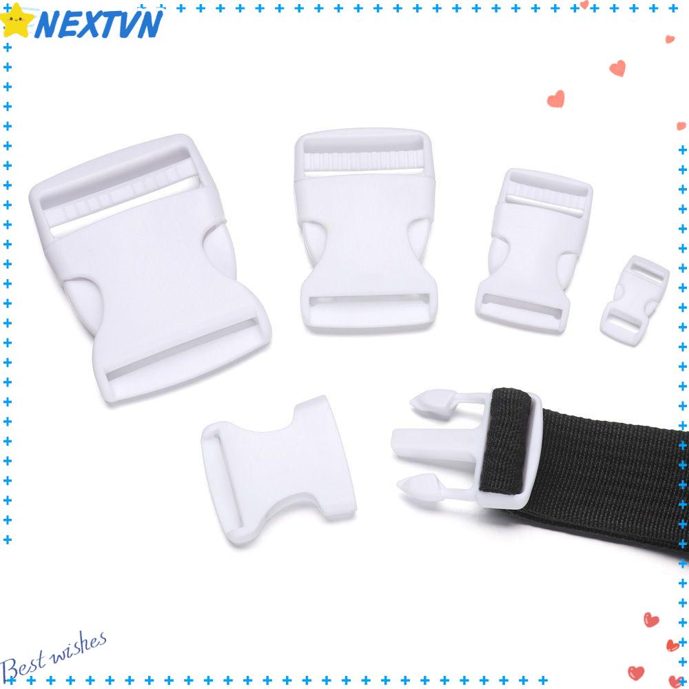 Set 2 / 5 / 10 / 20 / 30 Khóa Cài Vòng Đeo Tay Bằng Nhựa 6 Kích Cỡ Tiện Dụng