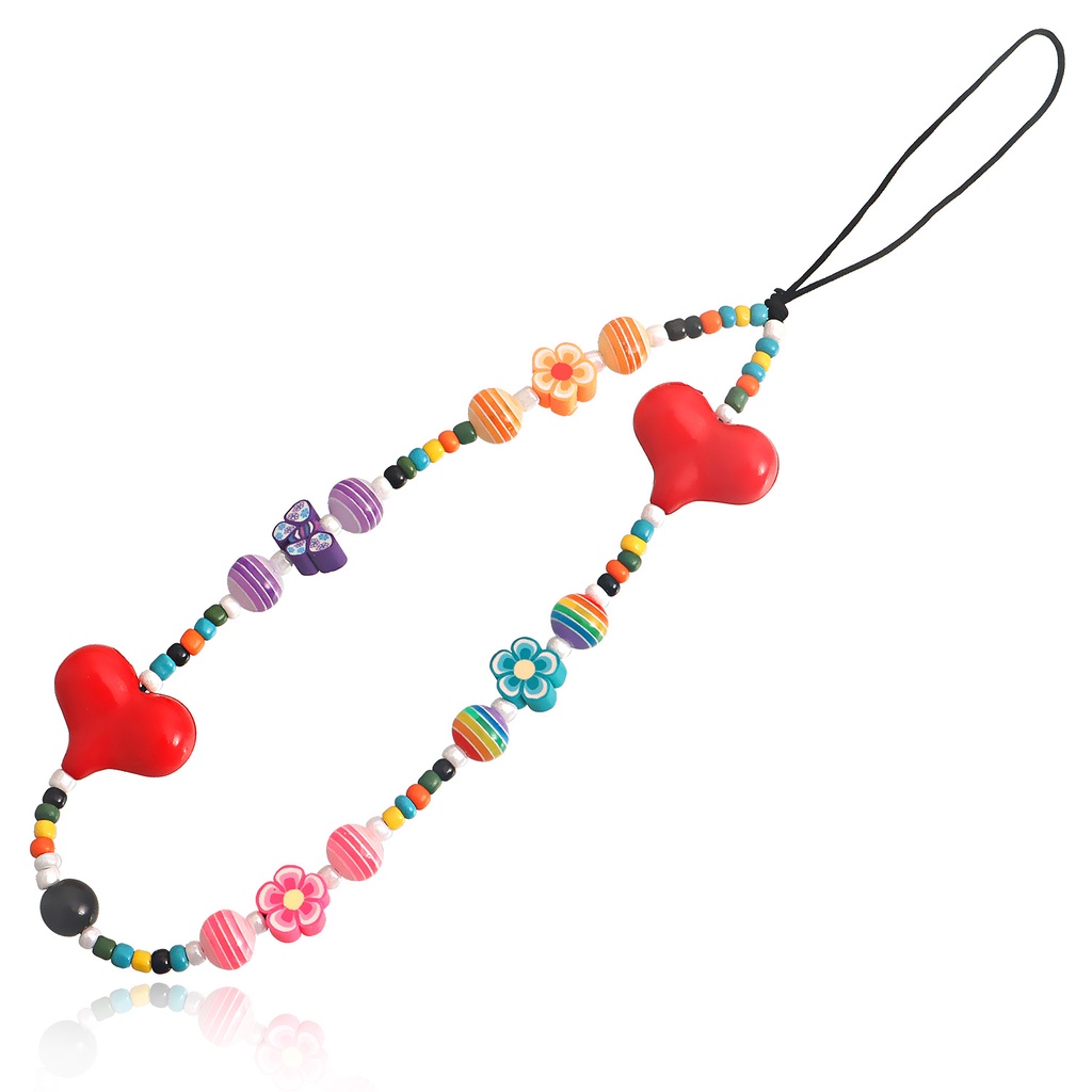 Dây Treo Điện Thoại Acrylic Họa Tiết Hoạt Hình Nhiều Màu Ấm Áp