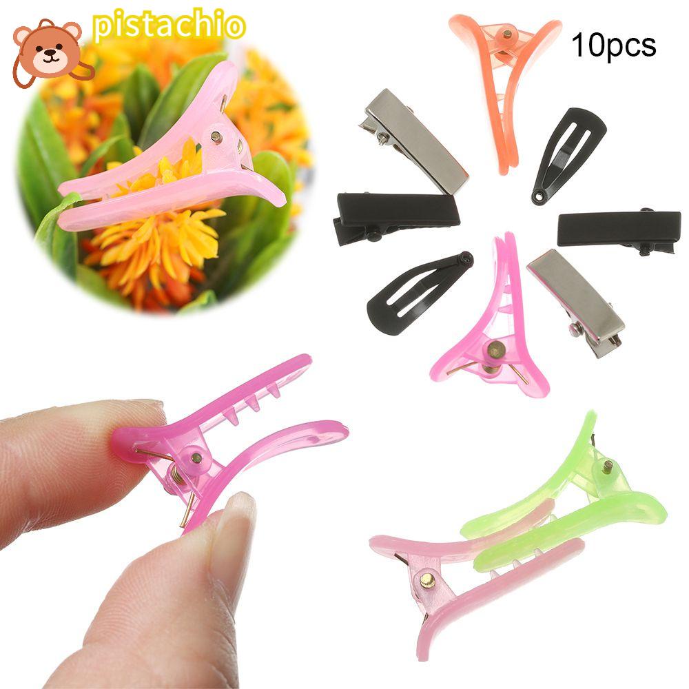 Set 10 Kẹp Tóc Búp Bê 3 Kiểu Dáng Đáng Yêu