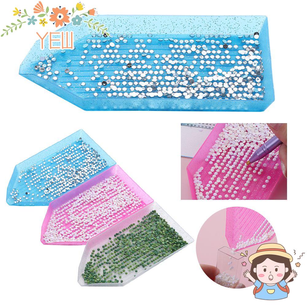 Khay Đựng Dụng Cụ Thêu Trang Trí Móng Nghệ Thuật Cỡ Lớn Tiện Dụng