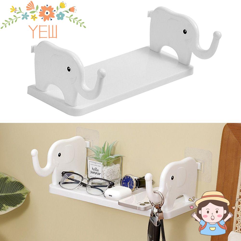 Kệ Để Đồ Dùng Hình Chú Voi Gắn Tường Tiết Kiệm Không Gian Tiện Dụng Cho Nhà Bếp