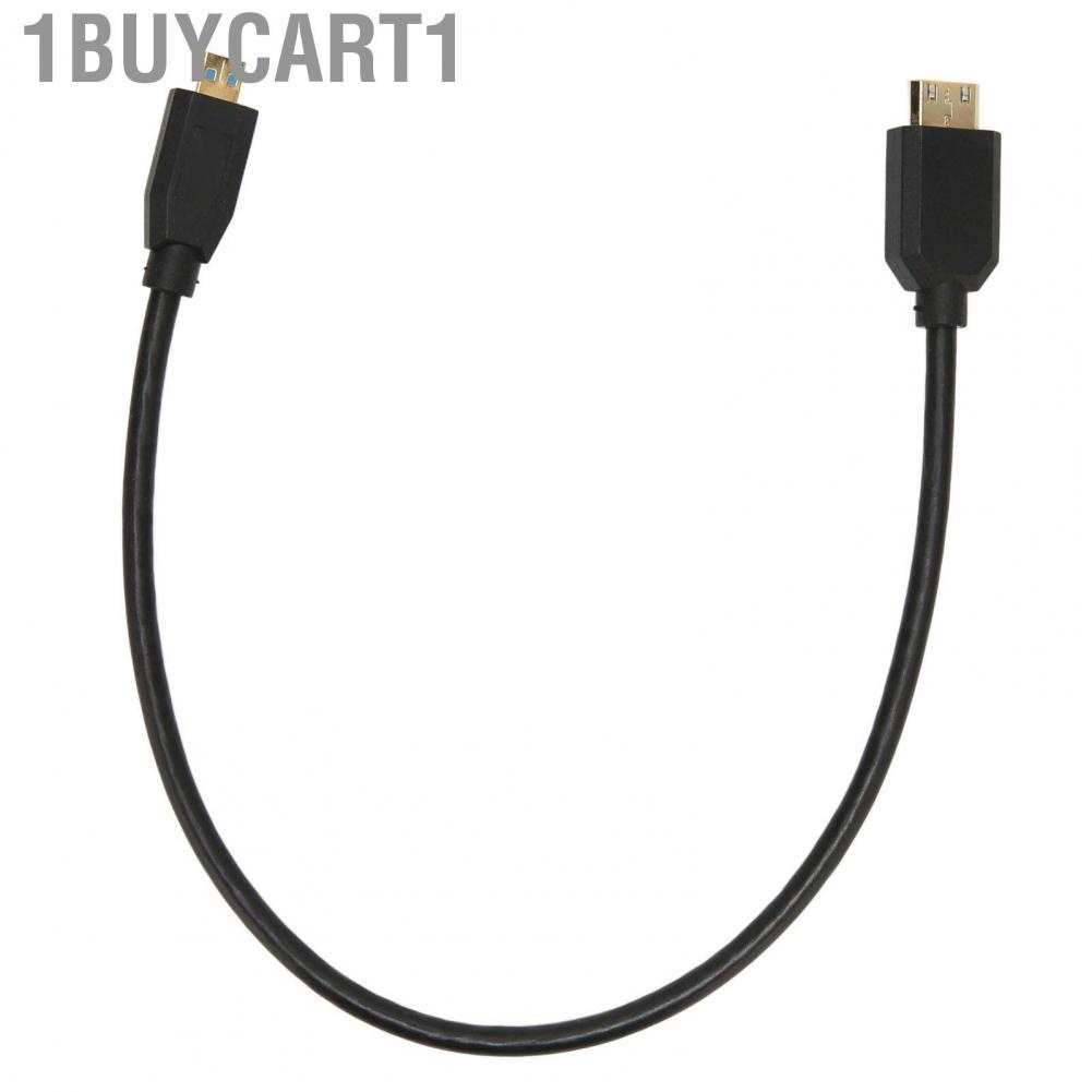 1buycart1 Mini HD Multimedia Interface To Micro Cable  Cord Fluent 8K At 60Hz for Smartphones Tablet