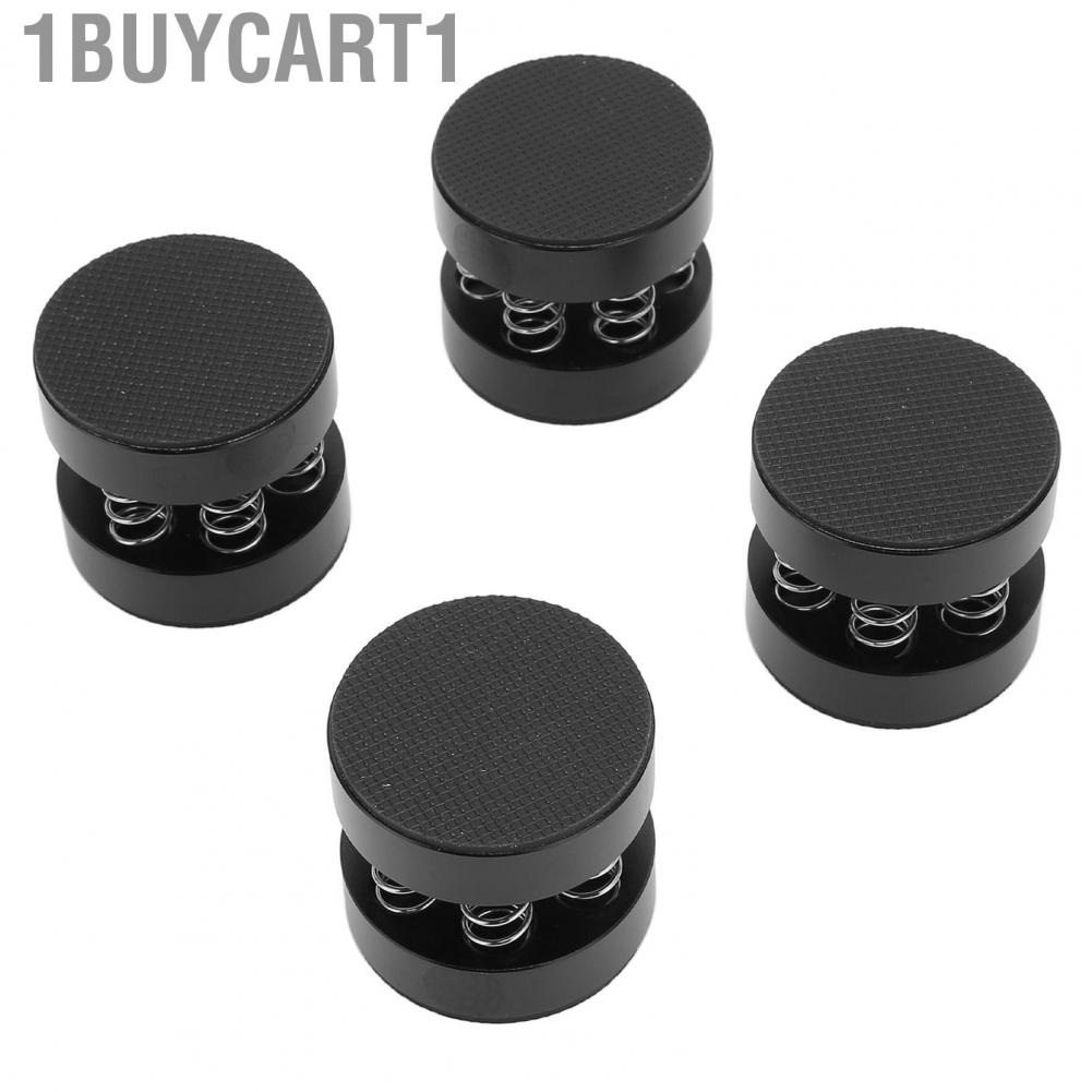 1buycart1 4Pcs Aluminum Spring Speakers Spikes Isolation Stand Shock Absorption Bearing 9KG Feet Pads for CD Players