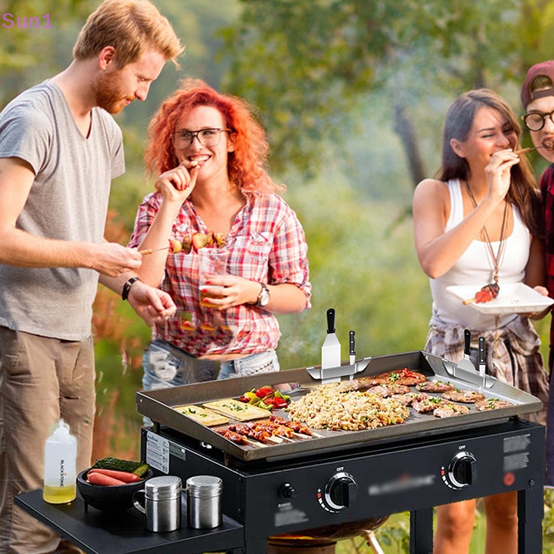 Sun1 &gt; Giá Đỡ Xẻng Nướng Bbq Bằng Thép Không Gỉ