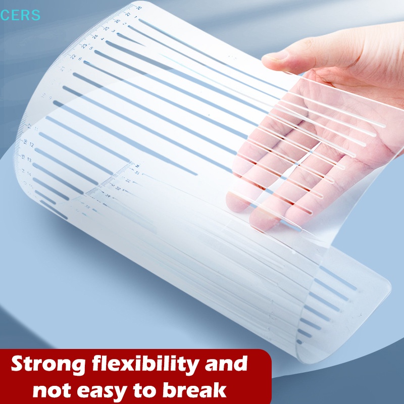 Thước Kẻ Thẳng Trong Suốt Dùng Vẽ Thư Pháp RS