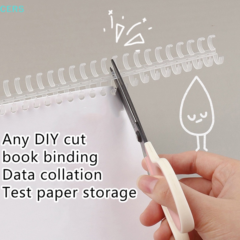 Vòng Lò Xo 30 Lỗ Bằng Nhựa Chuyên Dụng Cho Sổ Tay Khổ A4 RS