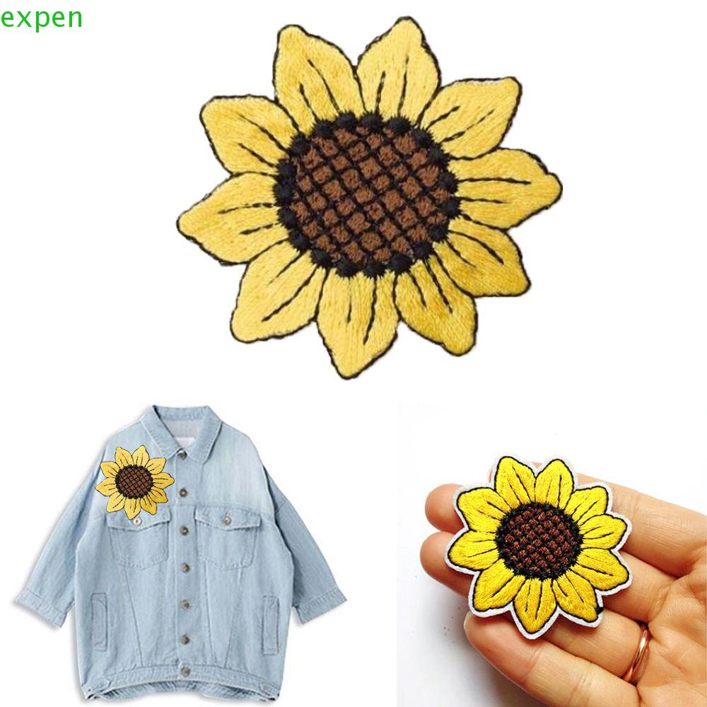 EXPEN Sticker Ủi Thêu Hình Hoa Hướng Dương