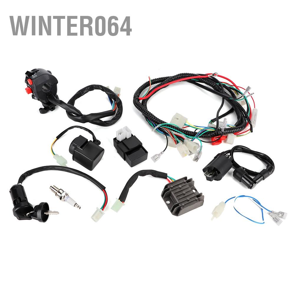 Winter064 Điện Dây CDI Lắp Ráp Phụ Kiện Cho ATV QUAD Xe Đạp 200-300cc