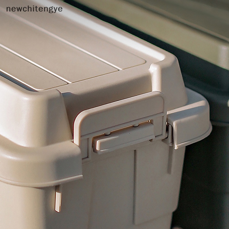 MUJI Hộp Đựng Đa Năng Màu Đen 50L Kotak Risu Tiện Dụng Mang Theo Du Lịch Cắm Trại