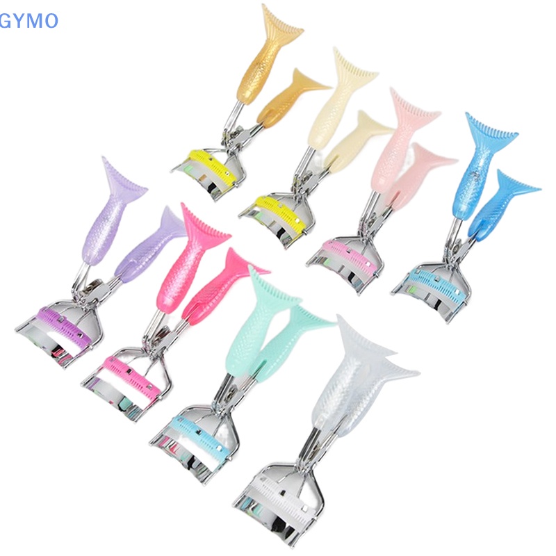 [cxGYMO] Dụng Cụ Bấm Cong Mi Kèm Lược Kẹp Làm Đẹp Trang Điểm # HDY