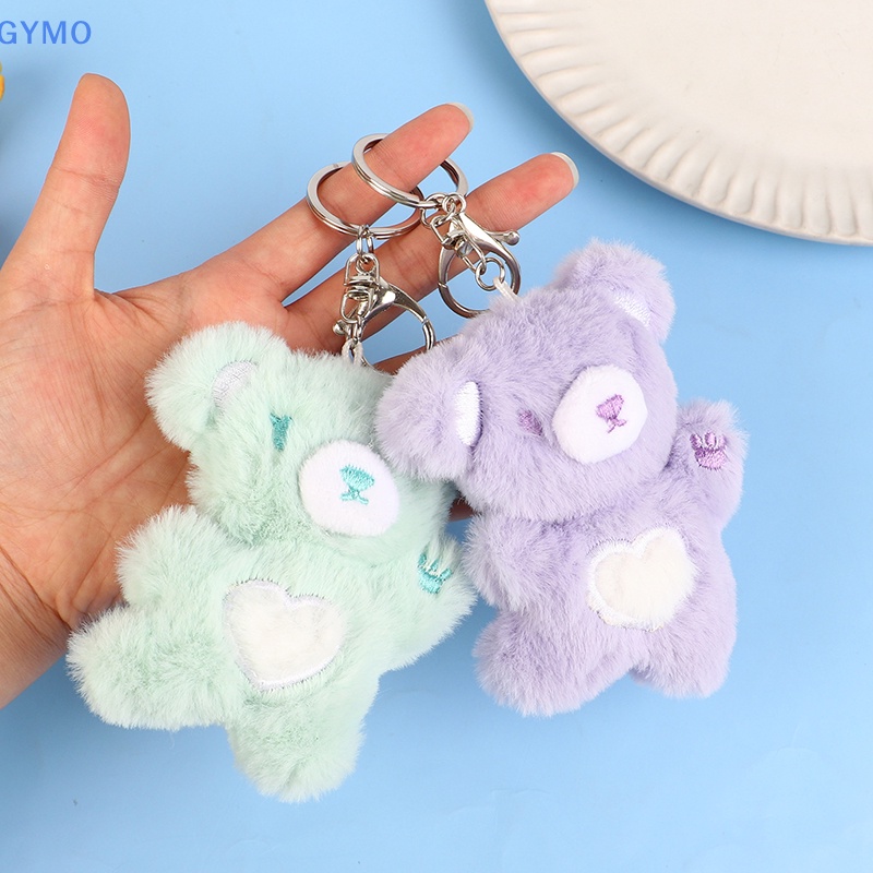 Móc Khóa Hình Gấu Nhồi Bông Dễ Thương