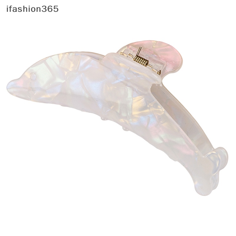 1 Kẹp Tóc Hình Cá Heo Xinh Xắn Cho Nữ ifashion365