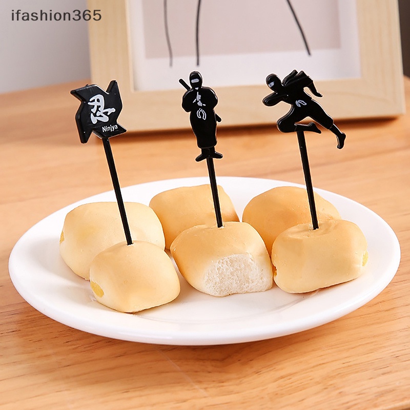 Nĩa Ăn Trái Cây / Trái Cây / Bento Bằng Nhựa Cấp Thực Phẩm Hình Động Vật Mini Dễ Thương ifashion365