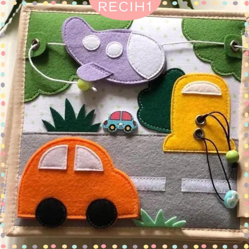 Sách Hoạt Động Theo Phương Pháp Montessori Mềm Mại Cho Bé Sơ Sinh